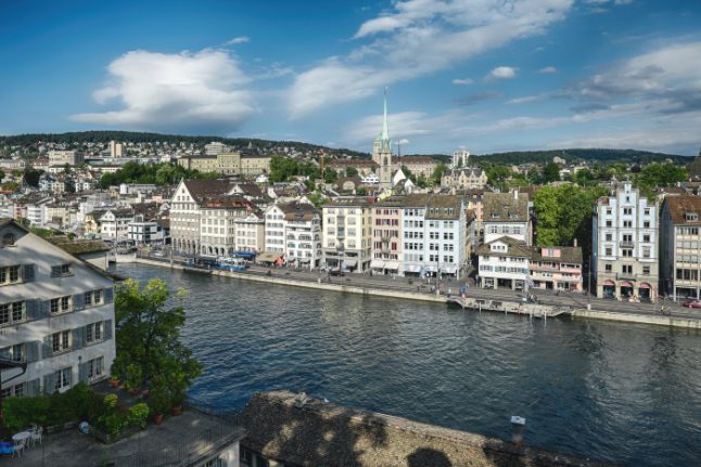 Zurich named tenth safest city in the world