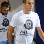 Lazio players don Anne Frank shirts, fans sing ‘I don’t care’