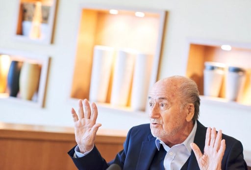 Former FIFA president Blatter says he is going to World Cup