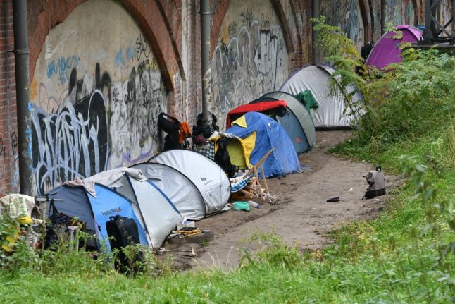 How Berlin is struggling to deal with growing homelessness in its parks