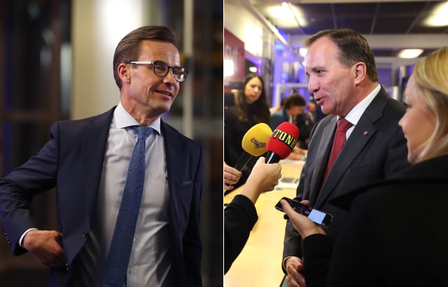 Sweden's party leaders clash in heated TV debate