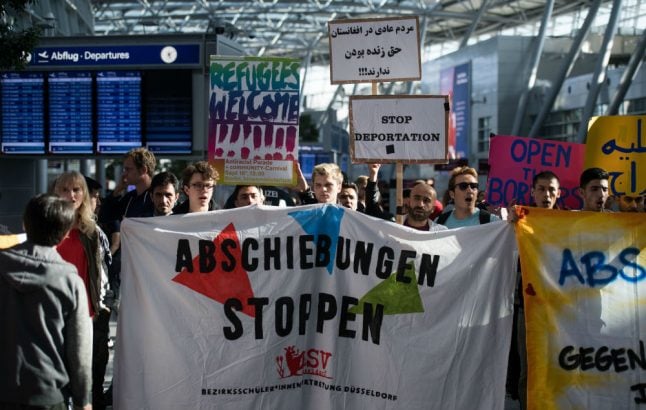 14 Afghans expelled from Germany amid angry protests over safety