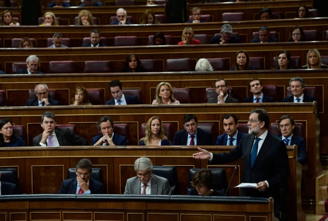 'The situation is exceptional and the consequences very serious': Rajoy asks Senate to remove Catalan government