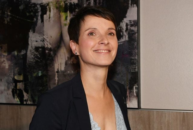 Former AfD leader Petry sets up new party, hoping for more success than predecessor