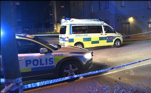 Police search for killer after man is shot dead in Stockholm