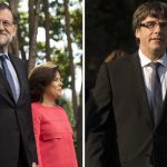 Three of the key players in the Catalan independence dispute