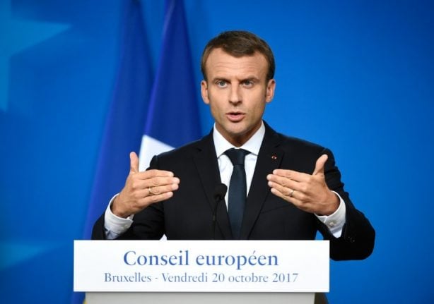 French president Macron cements first stage of EU reform agenda