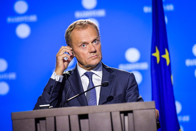 Don’t make dialogue impossible, European Council head Tusk tells Catalan leader