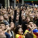Catalans take to the streets as general strike shuts down region