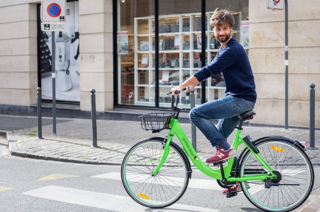 Can you Velib' it: New rival bike-sharing scheme hits Paris streets