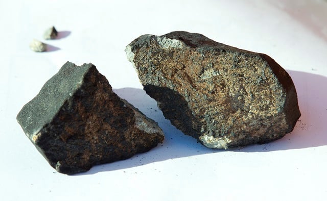 A 4.5 billion-year-old Swedish meteorite is going up for auction