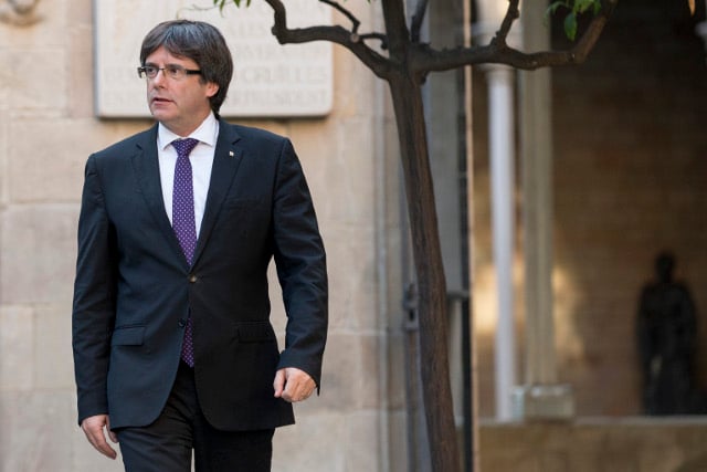 Decision time for Puigdemont on Catalan independence push