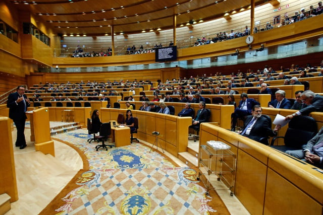 Spain's Senate approves powers to remove Catalan government