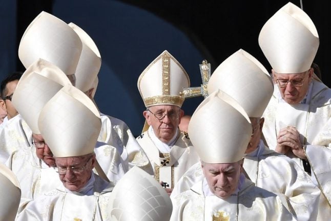Pope Francis names 35 new saints
