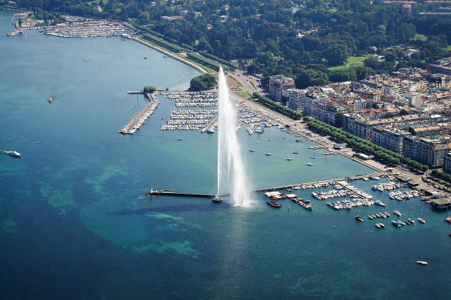 Ten fun facts about Geneva’s famous jet d’eau