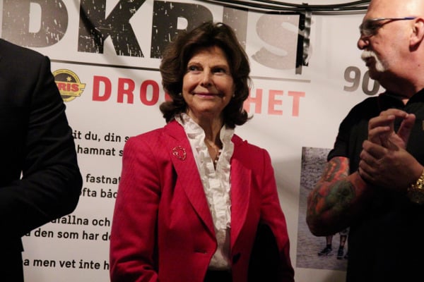 IN PICTURES: Queen Silvia praises support for ex-convicts