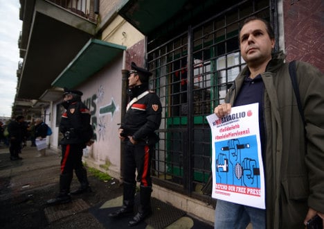 Mafioso assault sparks Italian media protest