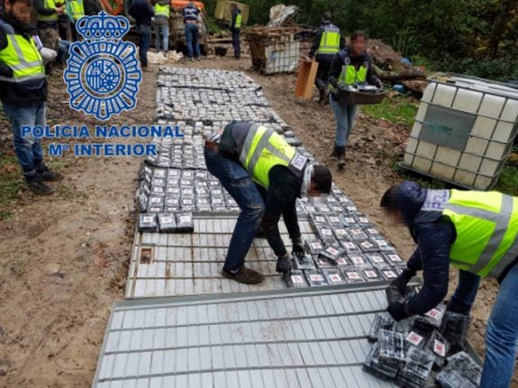 Spain seizes 1.2 tonnes of cocaine and dismantles 'international drug trafficking network'