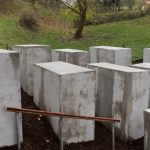 Activists taunt AfD politician with mini Holocaust memorial outside his house