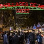 Paris fairground workers block traffic over decision to cancel Christmas market