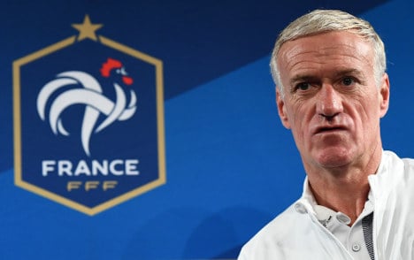 French football chief 'very careful' over threat against coach Deschamps