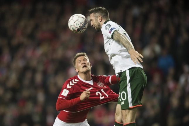 Denmark held by Ireland in drab World Cup play-off