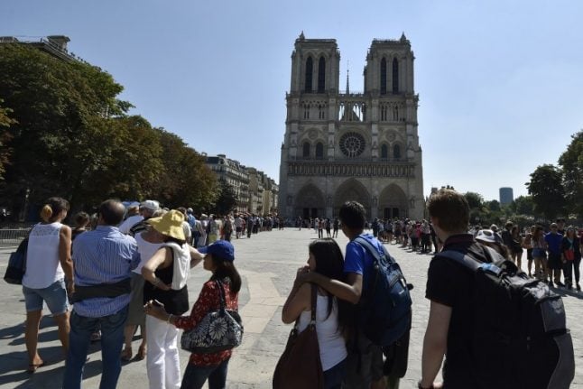 Question: Should visitors have to pay to visit Notre-Dame Cathedral in Paris?