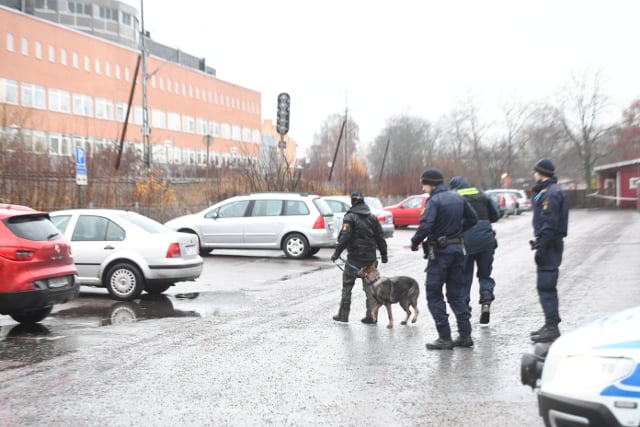Police suspect they were targeted in Uppsala hand grenade revenge attack