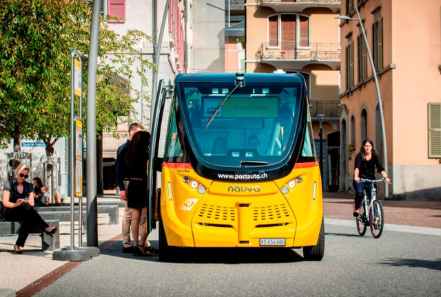 Graubünden starts testing driverless buses
