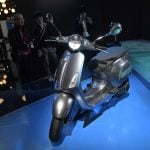 Made in Italy, the first electric Vespa