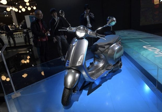 Made in Italy, the first electric Vespa