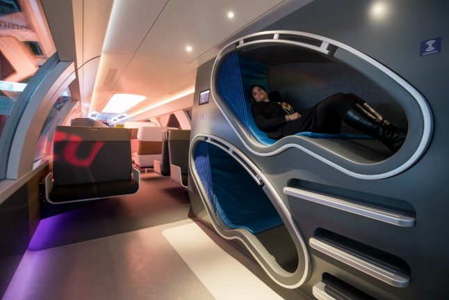 Deutsche Bahn unveils ‘train of future’, complete with gym and TVs