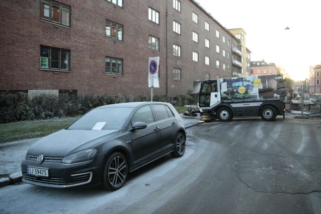 22 cars in Oslo vandalised with fire extinguishers