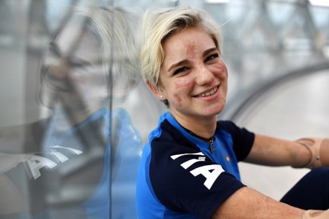 'My motto is 'life is too good'': The Italian paralympic fencer fighting for vaccine awareness