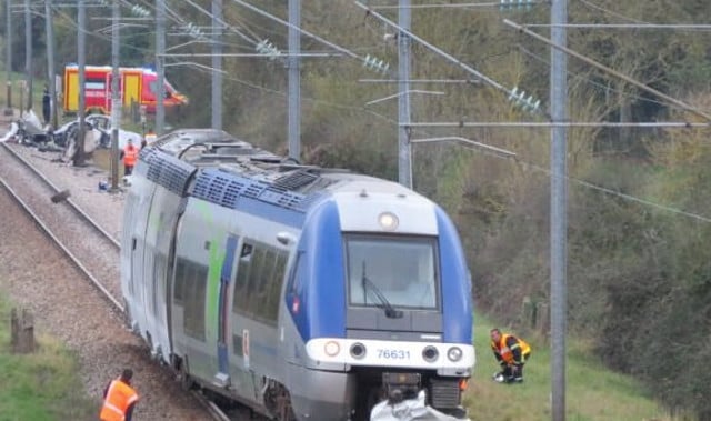 French couple and child killed at 'unprotected' rail crossing