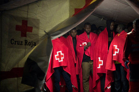 Over 250 migrants rescued off Spain