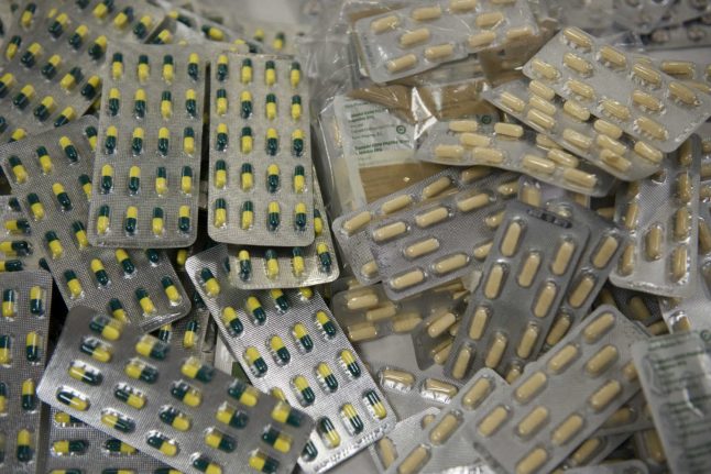 Swedish police find stash of drugs at school
