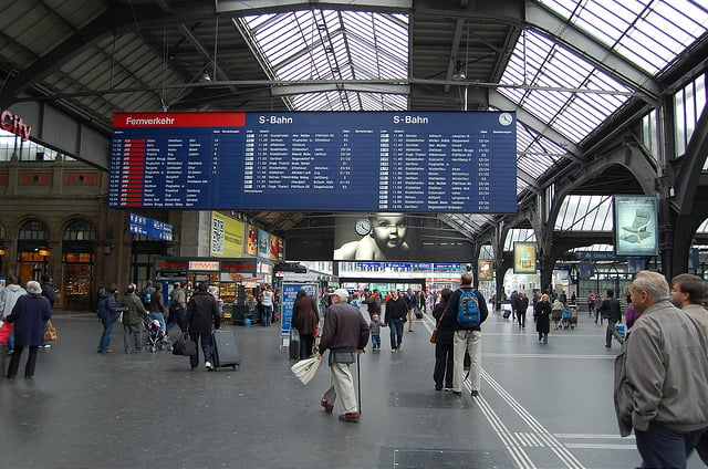 Security stepped up at Zurich train station