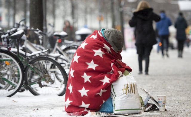 Swedish government wants new law to stop begging exploitation