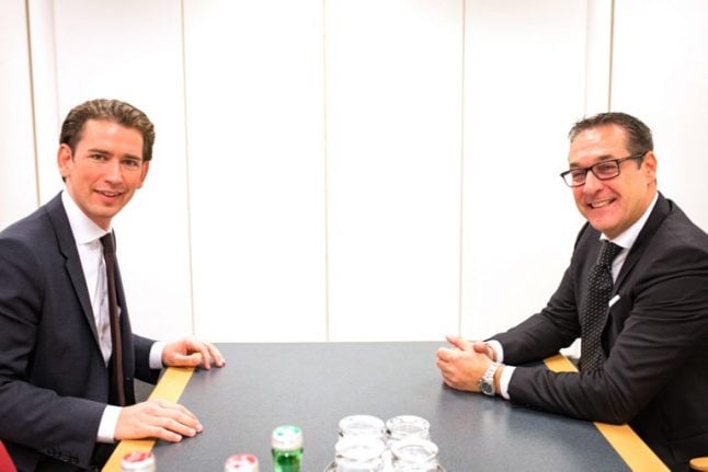 Sebastian Kurz predicts his coalition with the far right will be wrapped up by Christmas