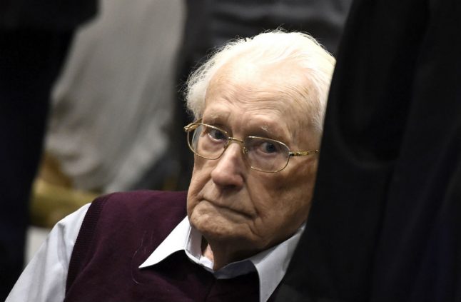 ‘Bookkeeper of Auschwitz’, 96, mounts battle against jail