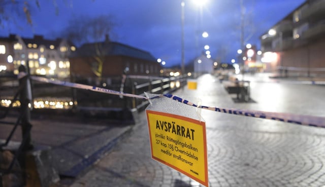 In figures: 2017's shootings in Sweden