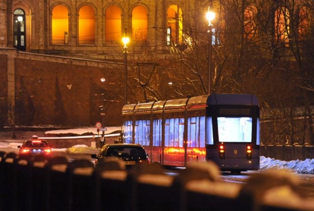 Tourist severely injured in Munich tram accident