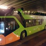 Bridge too low: roof torn off Flixbus after driver takes wrong turn