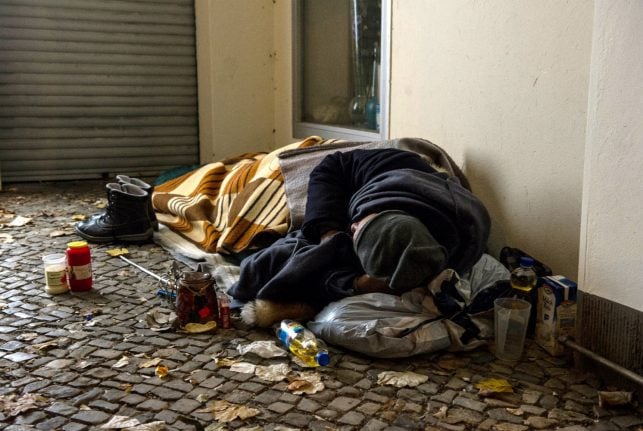 ‘Bureaucracy makes you feel like a lowly beggar’: surviving on the streets of Berlin