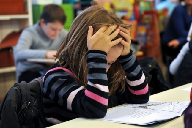 French school children ranked worst at reading in Europe