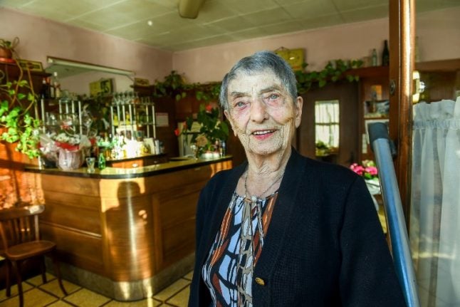 Meet the 100-year-old French barmaid (who starts each morning with a brandy)