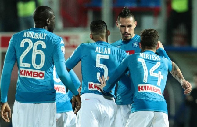 Football: Hamsik ensures Napoli end year on top