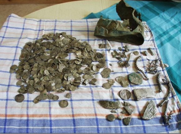 Swede makes thousands after discovering buried Viking treasure
