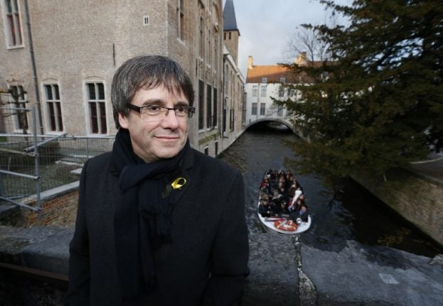 Puigdemont will remain in Belgium until Catalan elections over